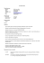 curriculum vitae - Comune di Carceri