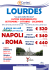 PROGRAMMAZIONE LOURDES SETTEMBRE OTTOBRE DICEMBRE