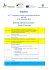 Programma 43esimo Congresso Annuale e Assemblea Generale