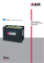 Batterie trazione Fiamm Motive Power Water Less