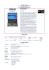 descrizione quick info scheda tecnica