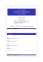 Teoria dei Segnali – Discrete Fourier Transform (DFT) e Fast Fourier