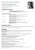 CURRICULUM VITAE ET STUDIORUM
