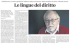 Le lingue del diritto