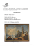 Relazione tecnica di restauro