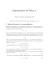 Esercitazioni di Fisica 1