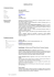 curriculum vitae