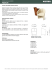 Technical sheet