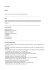 Curriculum vitae