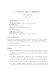 Curriculum Vitae et Studiorum