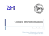 Codifica delle Informazioni - Dipartimento di Matematica e Informatica