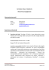 Curriculum vitae et studiorum Maria Teresa Guaglianone