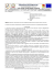 Comunicazione importante per le famiglie relativa allo svolgimento