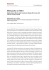 Bibliografia sui Millet. Dalle prime riforme dei Tanzimat