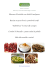 Menu vegan di natale 2014