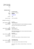 formato europeo Curriculum Vitae