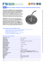 SFT Sensore Flusso Termico Terreno/ Heat Flux Sensor for Soil