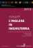 llinglese in inghilterra 2013