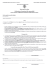 Dichiarazione di assunzione delle responsabilità per la esclusione