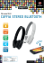 cuffia stereo bluetooth