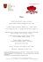 Menu San Valentino 2017