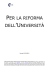 Violazione del termine ragionevole del processo – Modifica