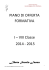 PIANO DI OFFERTA FORMATIVA I – VIII Classe 2014