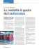 Le modalità di guasto dei trasformatori