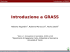 Introduzione a GRASS - GRASS-Wiki