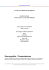 Scenografia - Presentazione