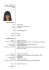 Curriculum Vitae di Pulvirenti Alessia