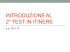 Esempi di domande Test in Itinere