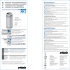 Instructions d`utilisation et d`installation IT