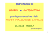 Esercitazioni per la Prova Nazionale INVALSI