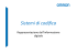 5) Sistemi di codifica