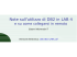 Note sull`utilizzo di DB2 in LAB 4
