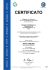 Certificato ISO/TS 16949:2009