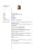 curriculum vitae - Comune di Dicomano