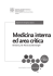 Medicina interna ed area critica