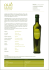 Olio Borgo Saraceno 350 mt. s.l.m. Nocellare dell`Etna Manuale