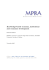- Munich Personal RePEc Archive
