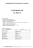 DOCUMENTO DEL CONSIGLIO DI CLASSE CLASSE QUINTA DSO