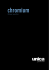 Chromium Catalogo