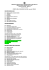 Codifica delle Diagnosi Cliniche (secondo DSM-IV)