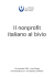 Il nonprofit italiano al bivio