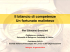 Il bilancio di competenze. Un fortunato malinteso