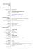FORMATO EUROPEO PER IL CURRICULUM VITAE