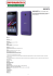 Cod. Articolo 73.017 D2005V - XPERIA E1 VIOLA