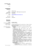 Curriculum vitae - Comune di Cormano