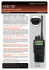 VXD-720 Digital Portable Radio Specification Sheet